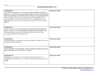 Graphic Organizer Amendments 6 10