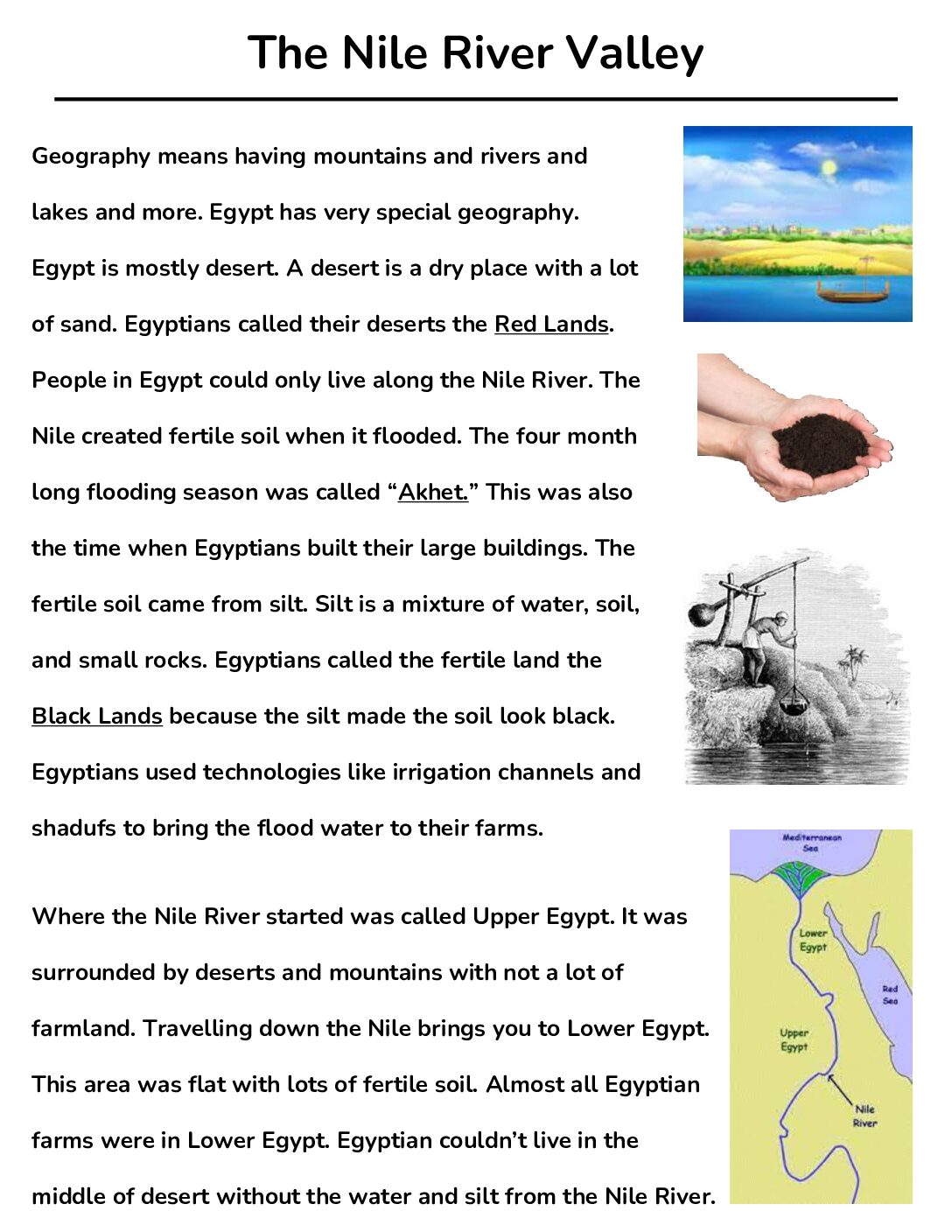 Intro Readings Egypt