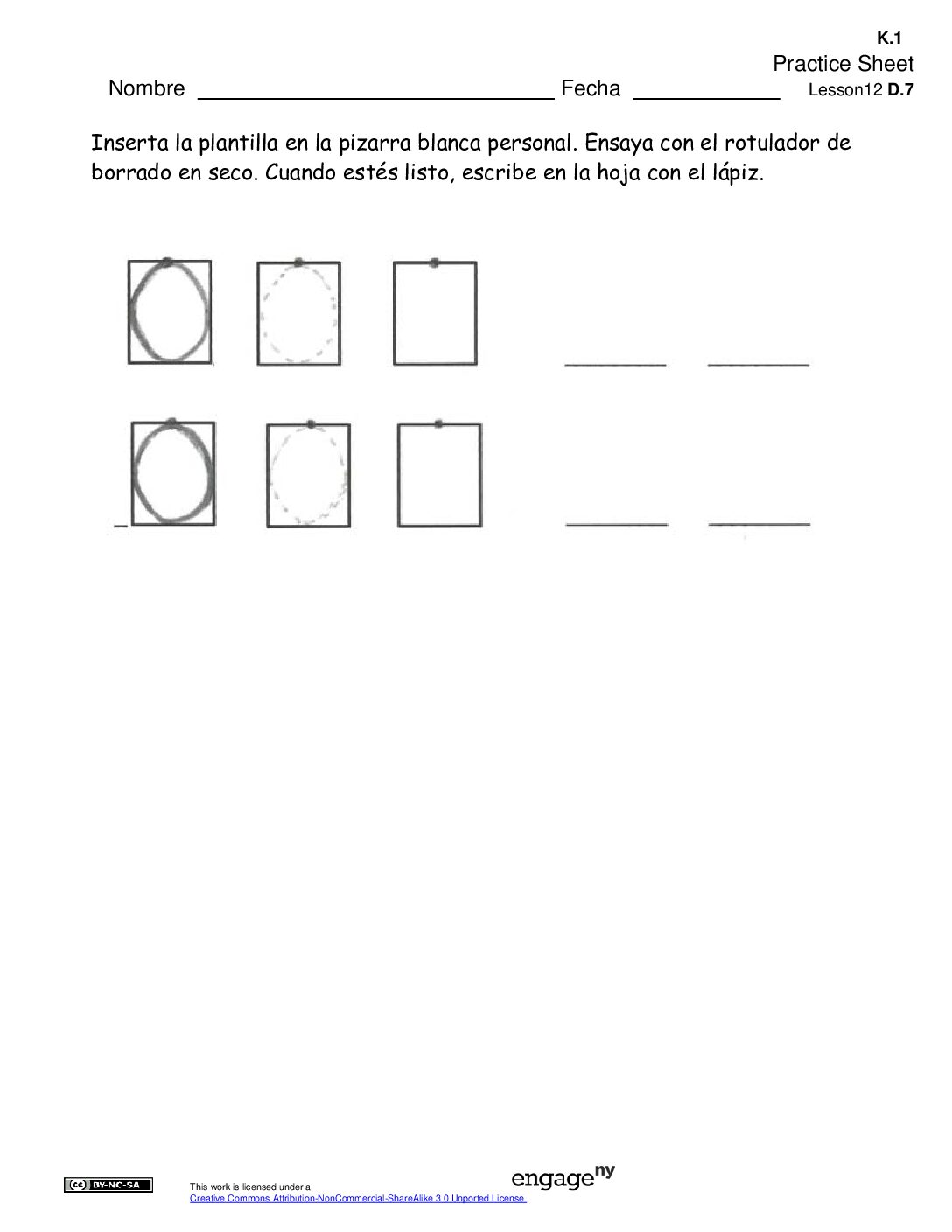 K 1 Practicepages Sp