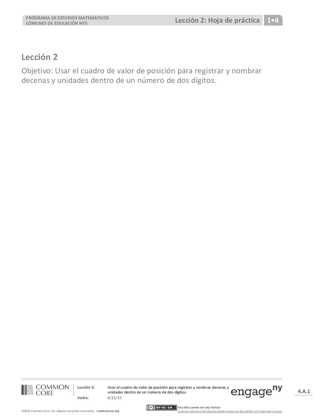 Math-G1-M4-Topic-A-Lesson-2 Ka Spanish Fınal