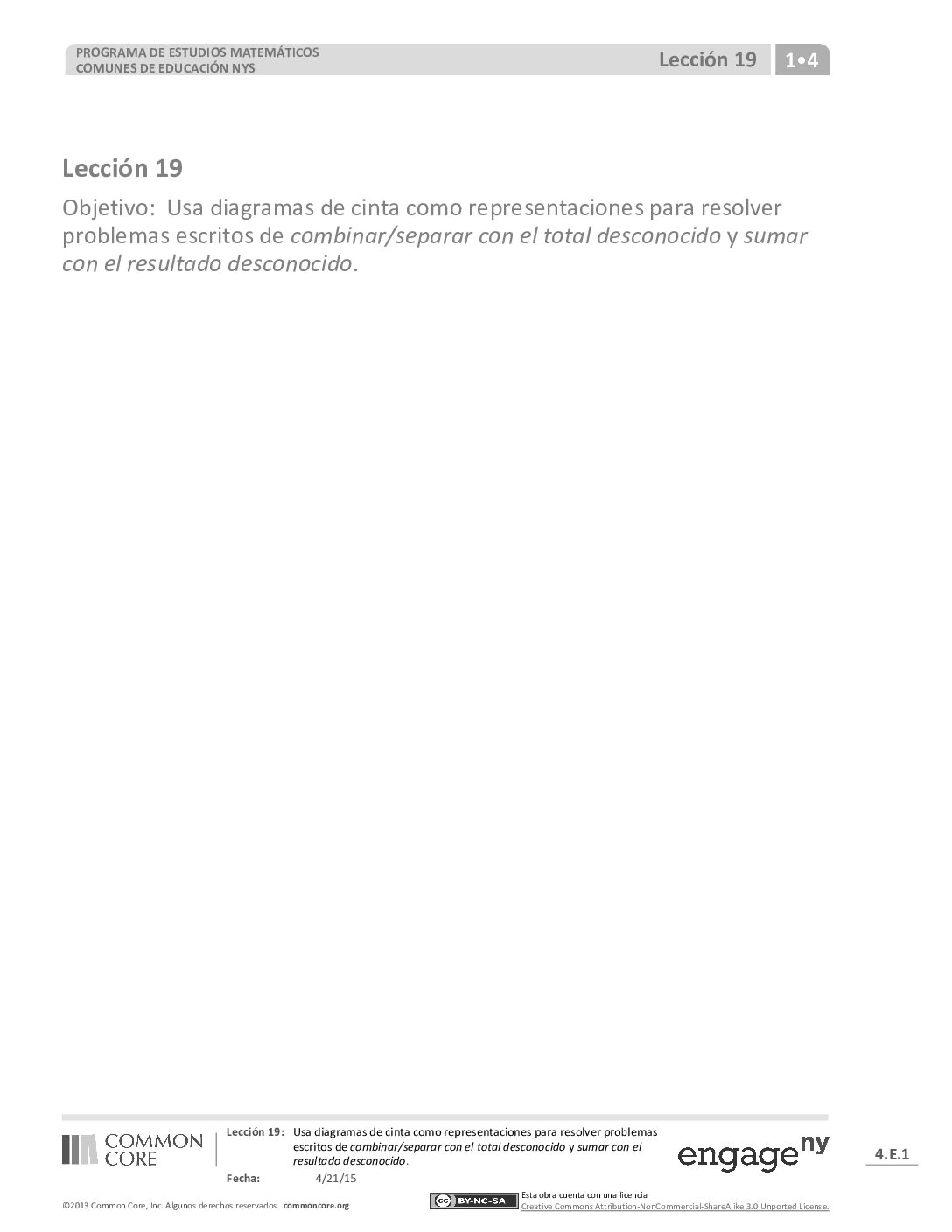 Math-G1-M4-Topic-E-Lesson-19 Ka Spanish Fınal