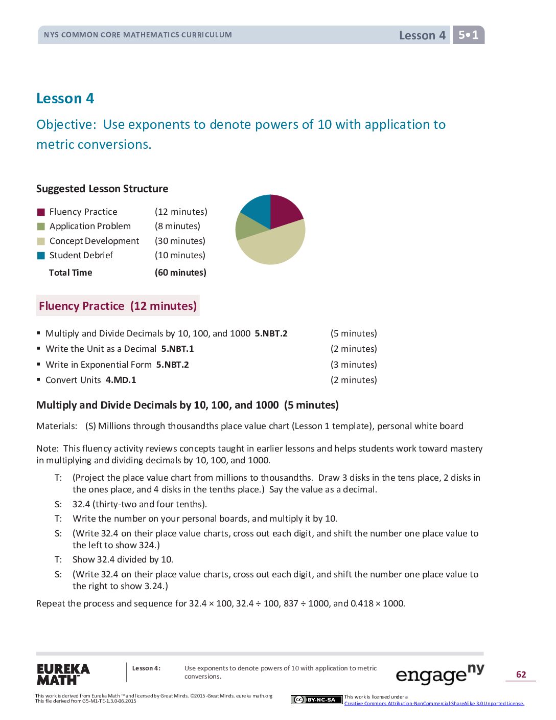 Math G5 M1 Topic A Lesson 4