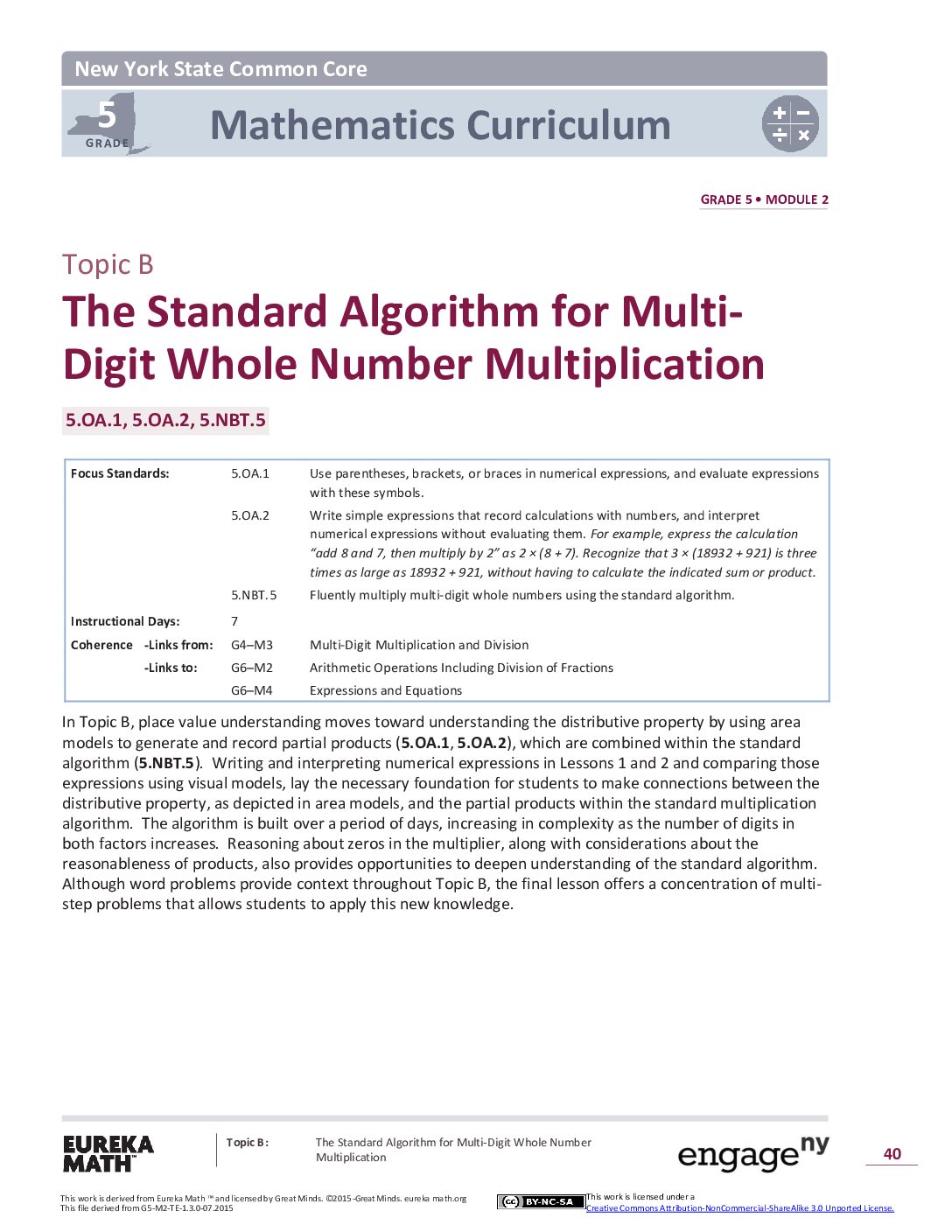 Math G5 M2 Topic B Overview
