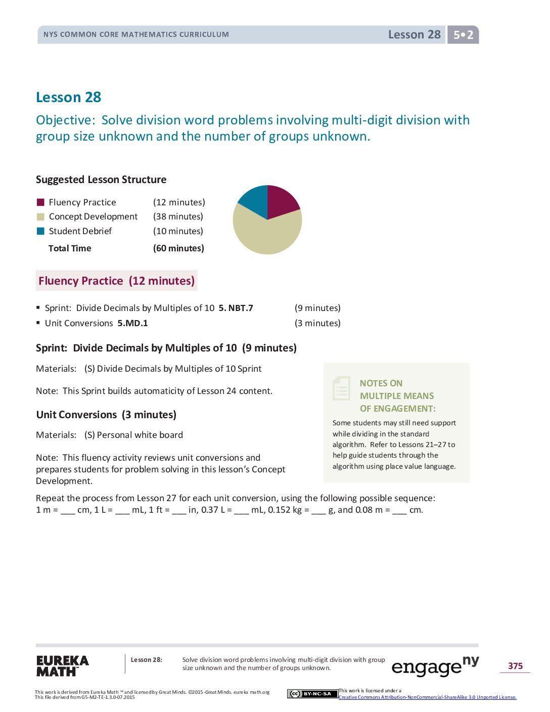 Math G5 M2 Topic H Lesson 28