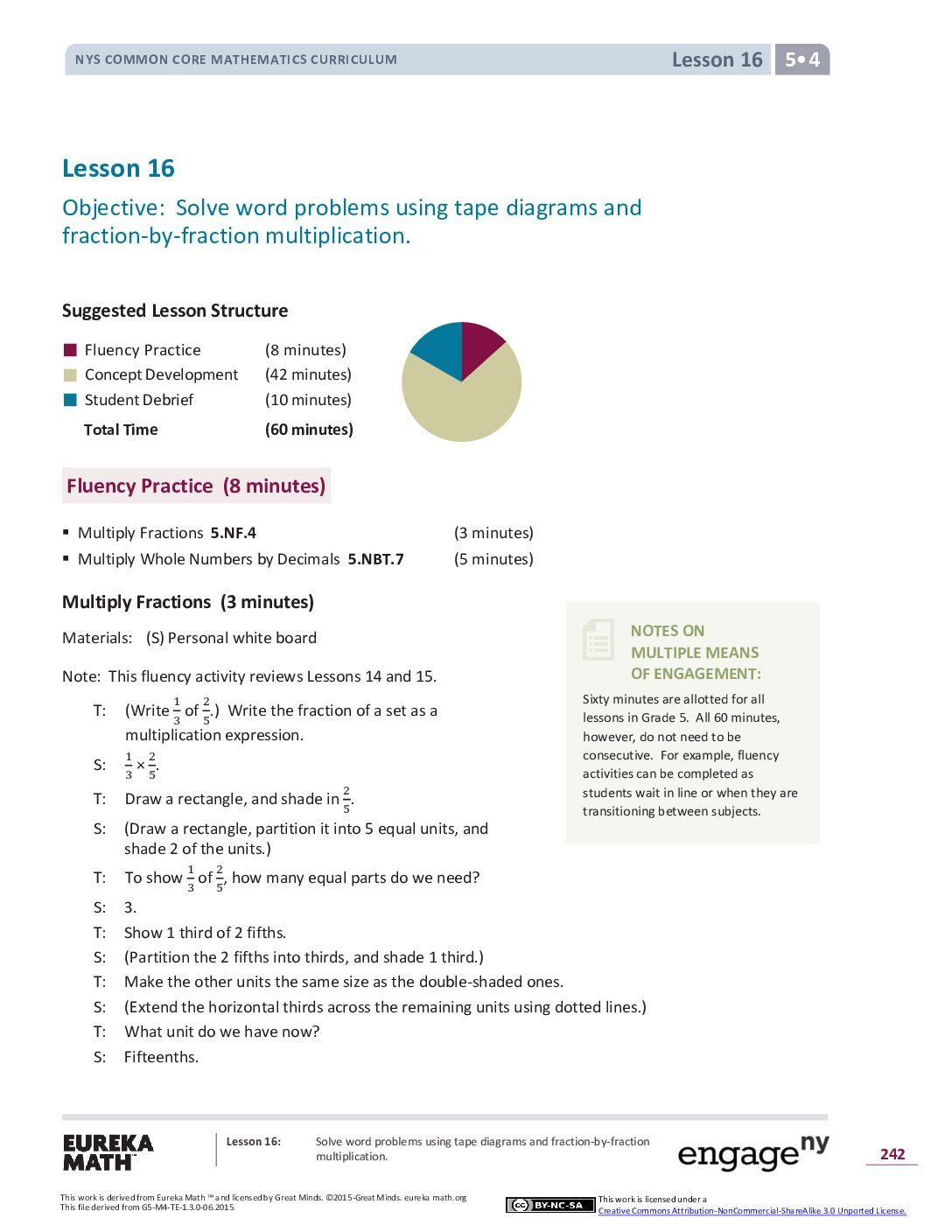 Math G5 M4 Topic E Lesson 16