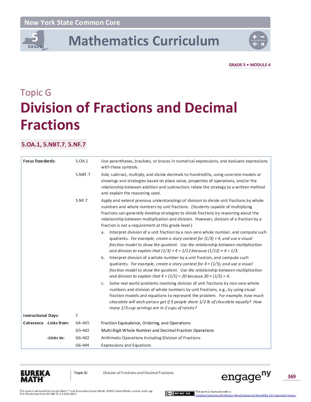 Math G5 M4 Topic G Overview
