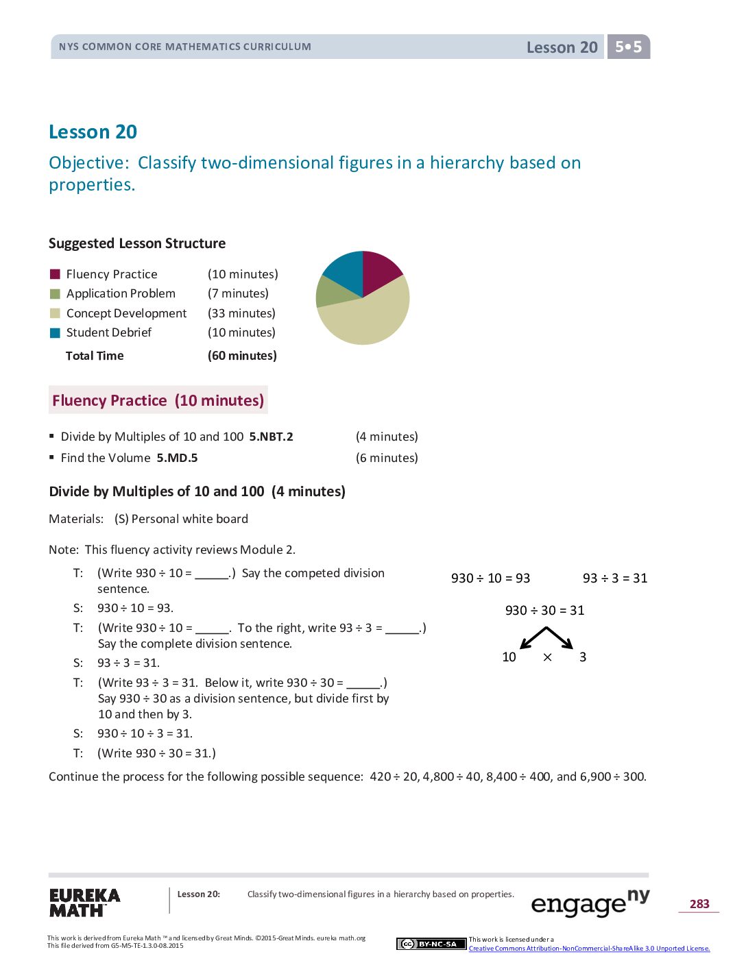 Math G5 M5 Topic D Lesson 20