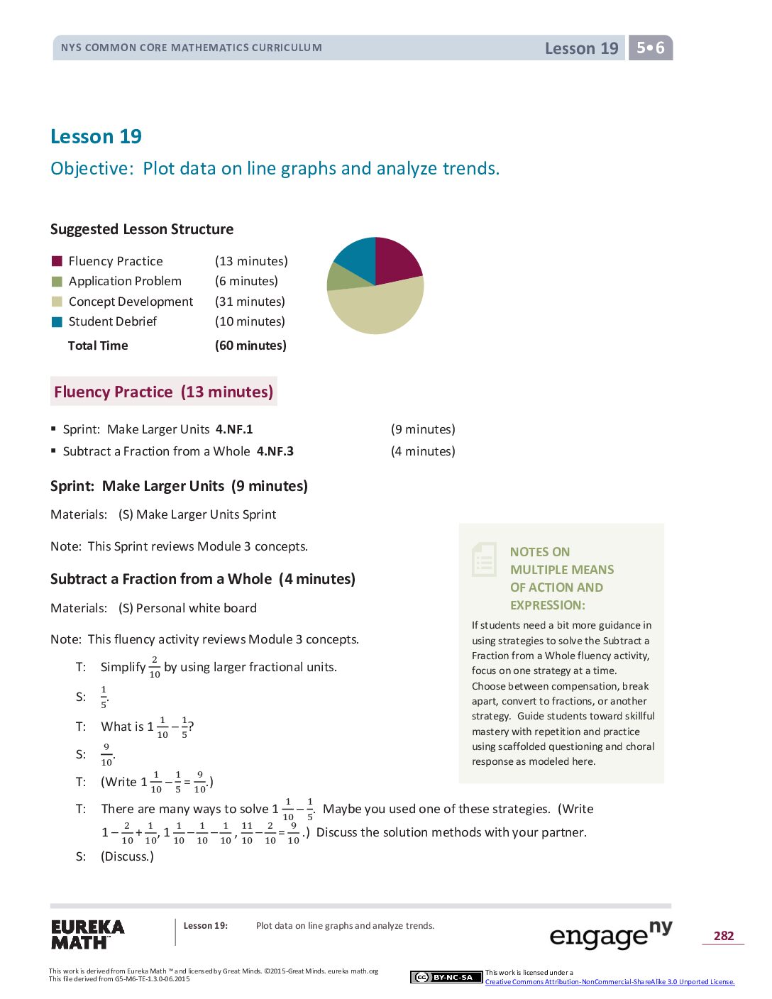 Math G5 M6 Topic D Lesson 19