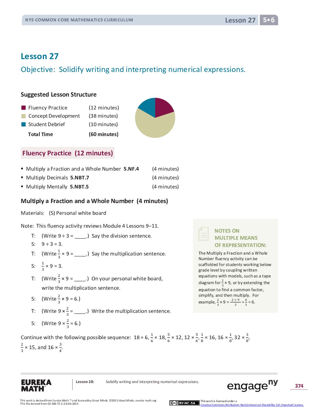 Math G5 M6 Topic F Lesson 27