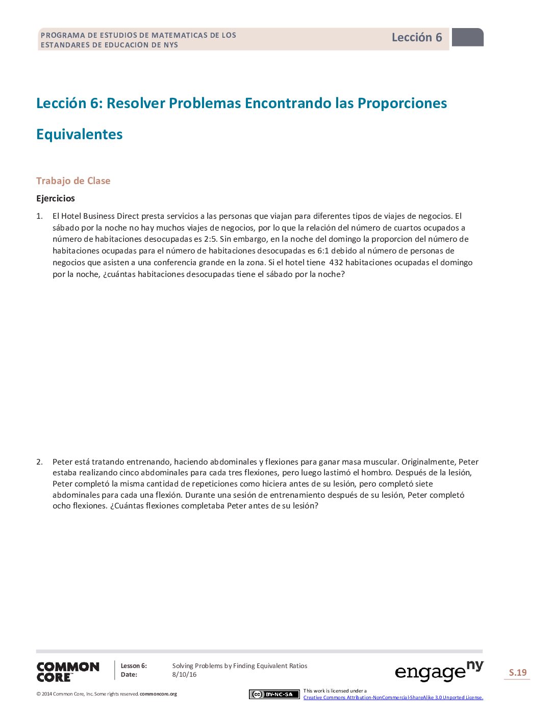 Math G6 M1 Topic A Lesson 6 Student Spanish