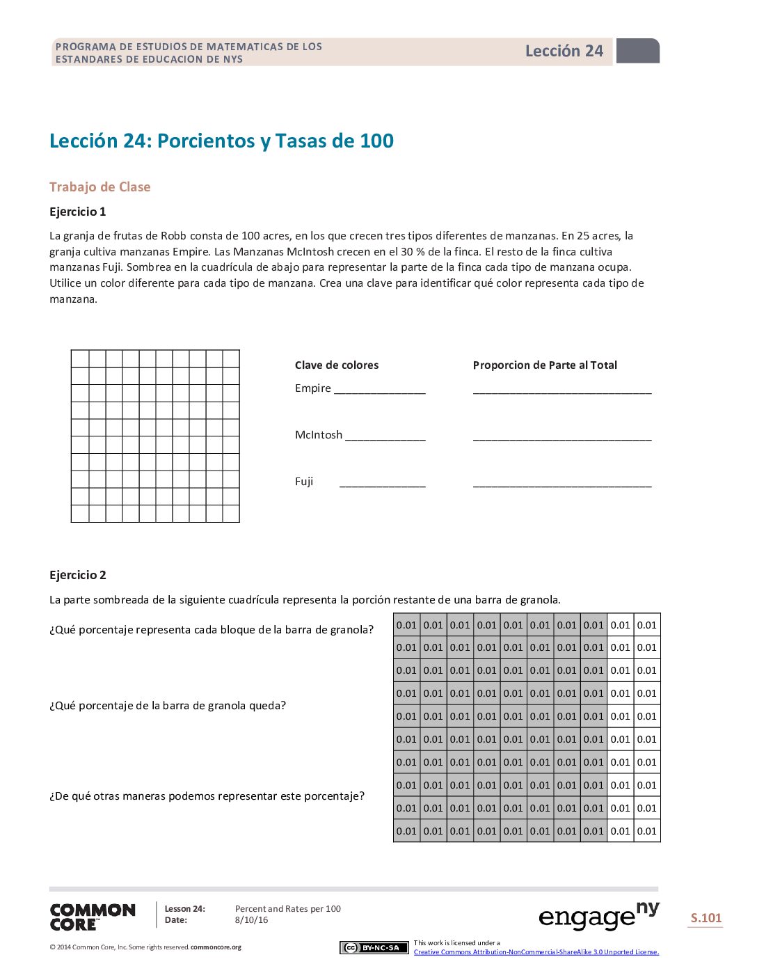 Math G6 M1 Topic D Lesson 24 Student Spanish