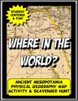 Mesopotamia Map Hunt