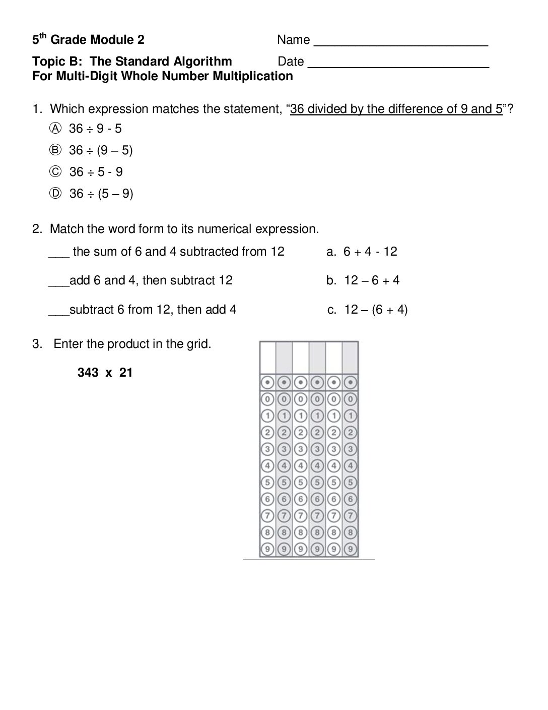 Mod 2 Topic B