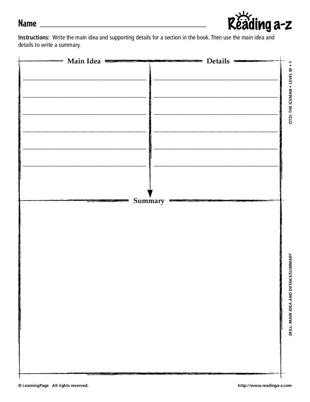 Otzi The Ice Man Worksheets