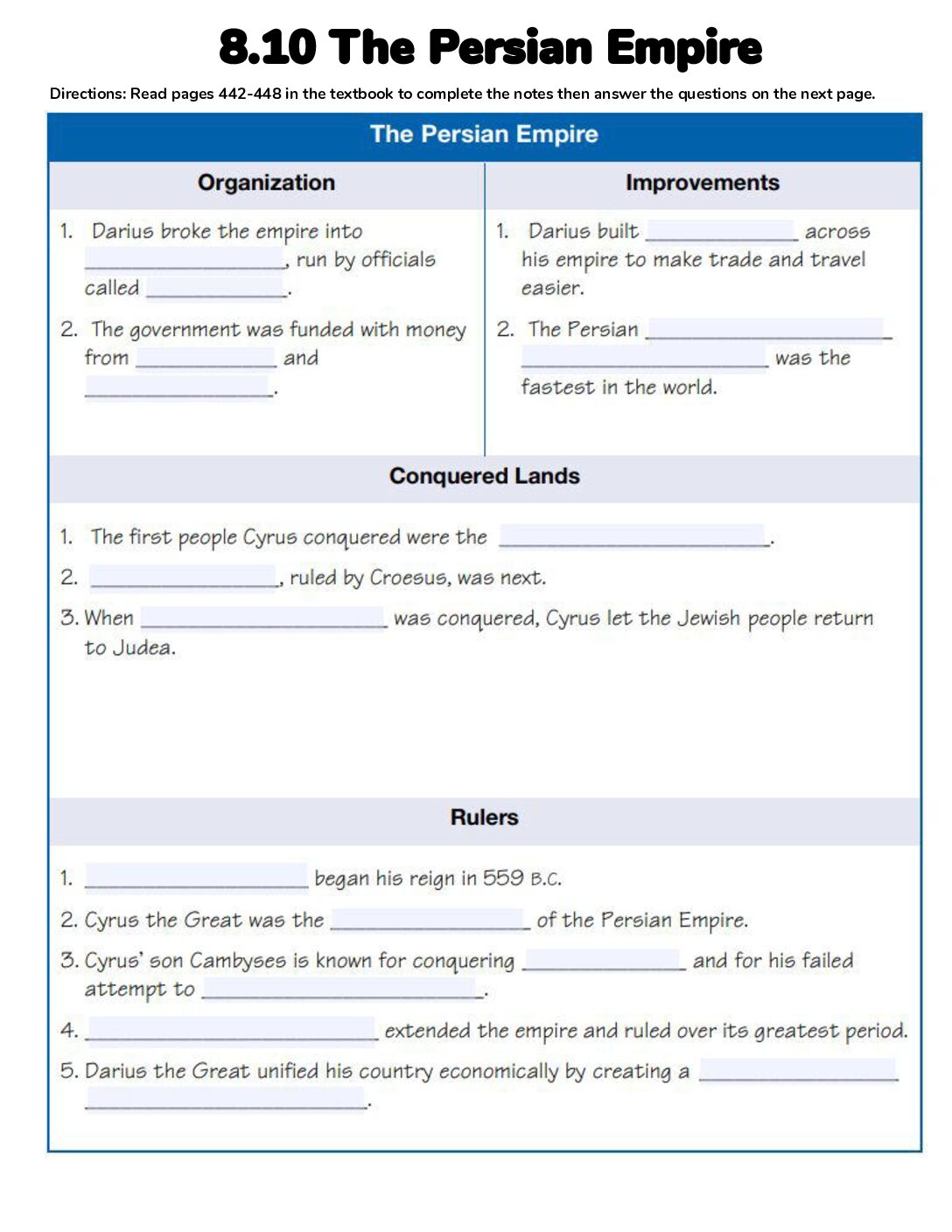 Persia Textbook