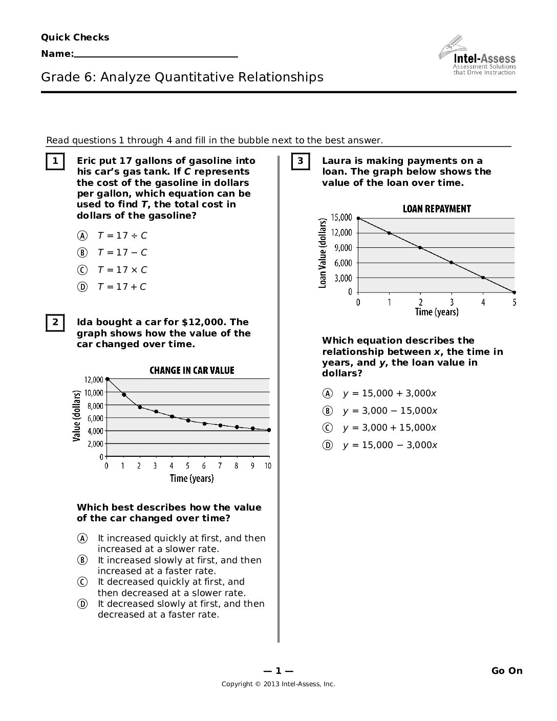 Qce45871 Grade 6 Analyze Quantitative Relationships