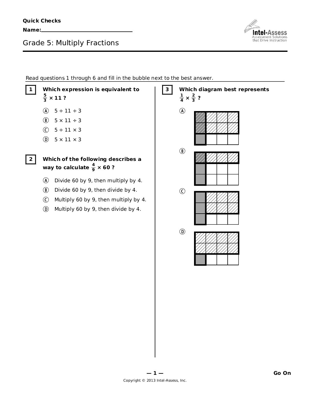 Qce47723 Grade 5 Multiply Fractions