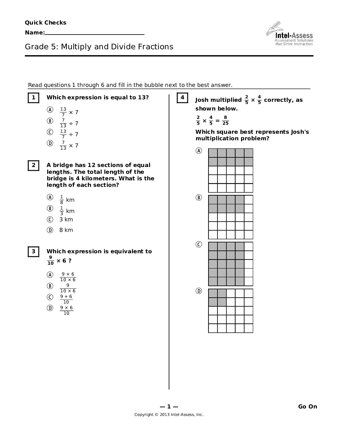 Qce47725 Grade 5 Multiply And Divide Fractions