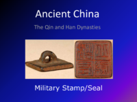 Qin And Han Dynasties