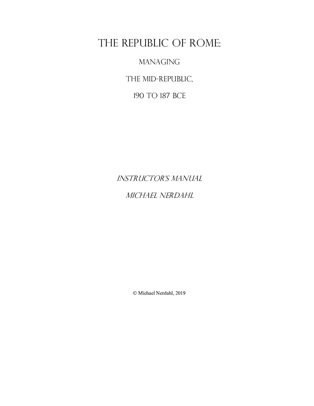 Senate Manual, Instructors, 032422