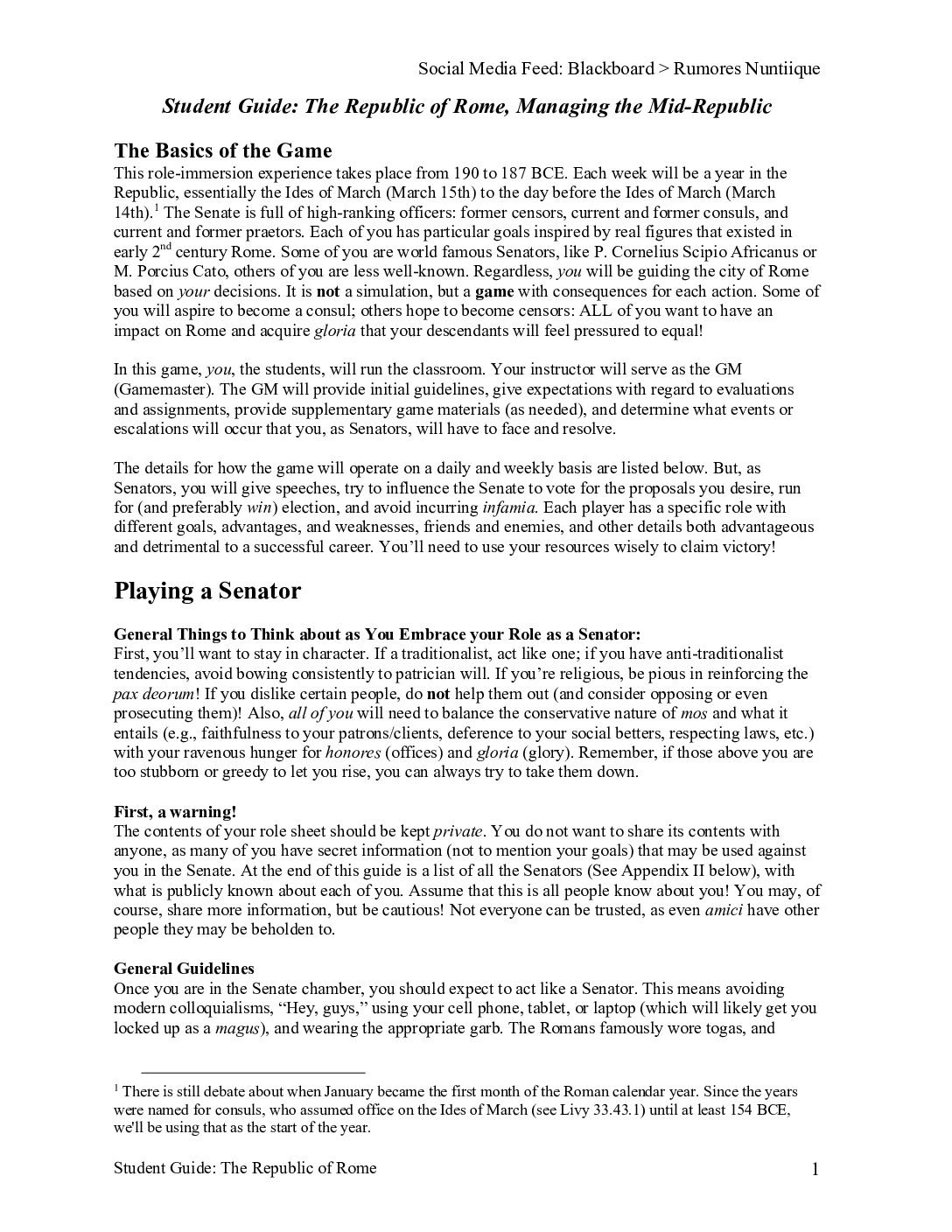 Student Guide, Spring 2022