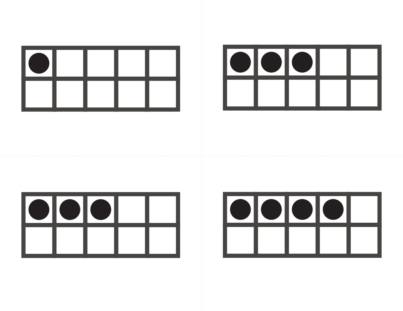 Student Ten Frame 1 10