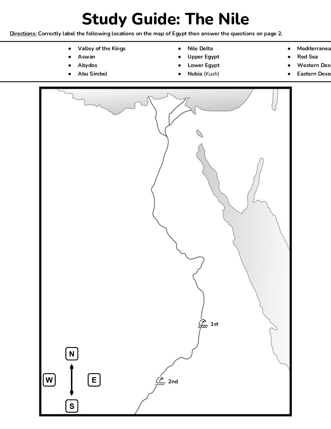 Study Guide The Nile (1)