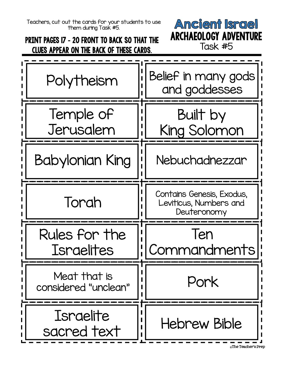 Task 5 Cards
