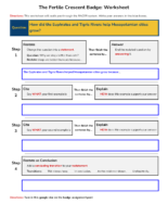 The Fertile Crescent Badge Worksheet