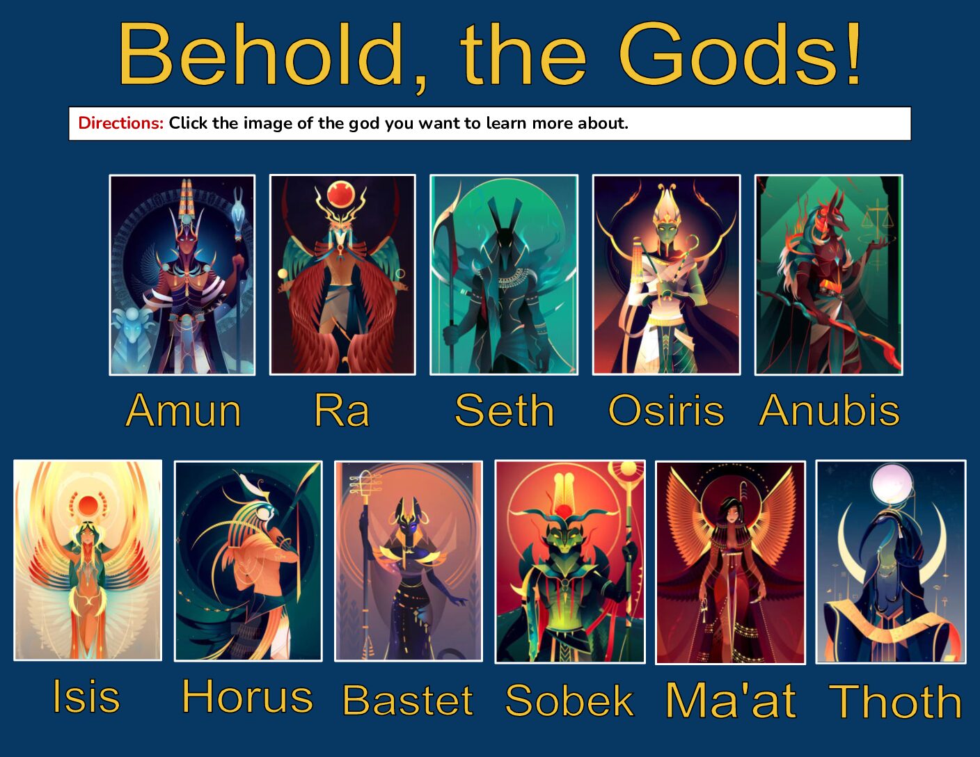 The Gods Of Egypt