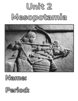 Unit 2 Mesopotamia (Hard Copy) (1)