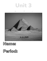 Unit 3 Egypt (Pdf)