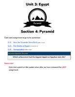 Unit 3 Sections 4 Pyramid