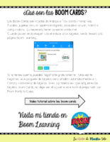 1 – Boom Cards™ Tipos De Texto En PáRrafos Spanish Text Types Distance Learning