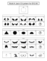 10 Build A Jack O Lantern $12