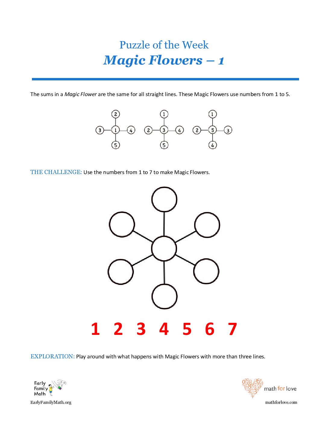 14 4 Diamonds Magic Flowers 1-Puzzles