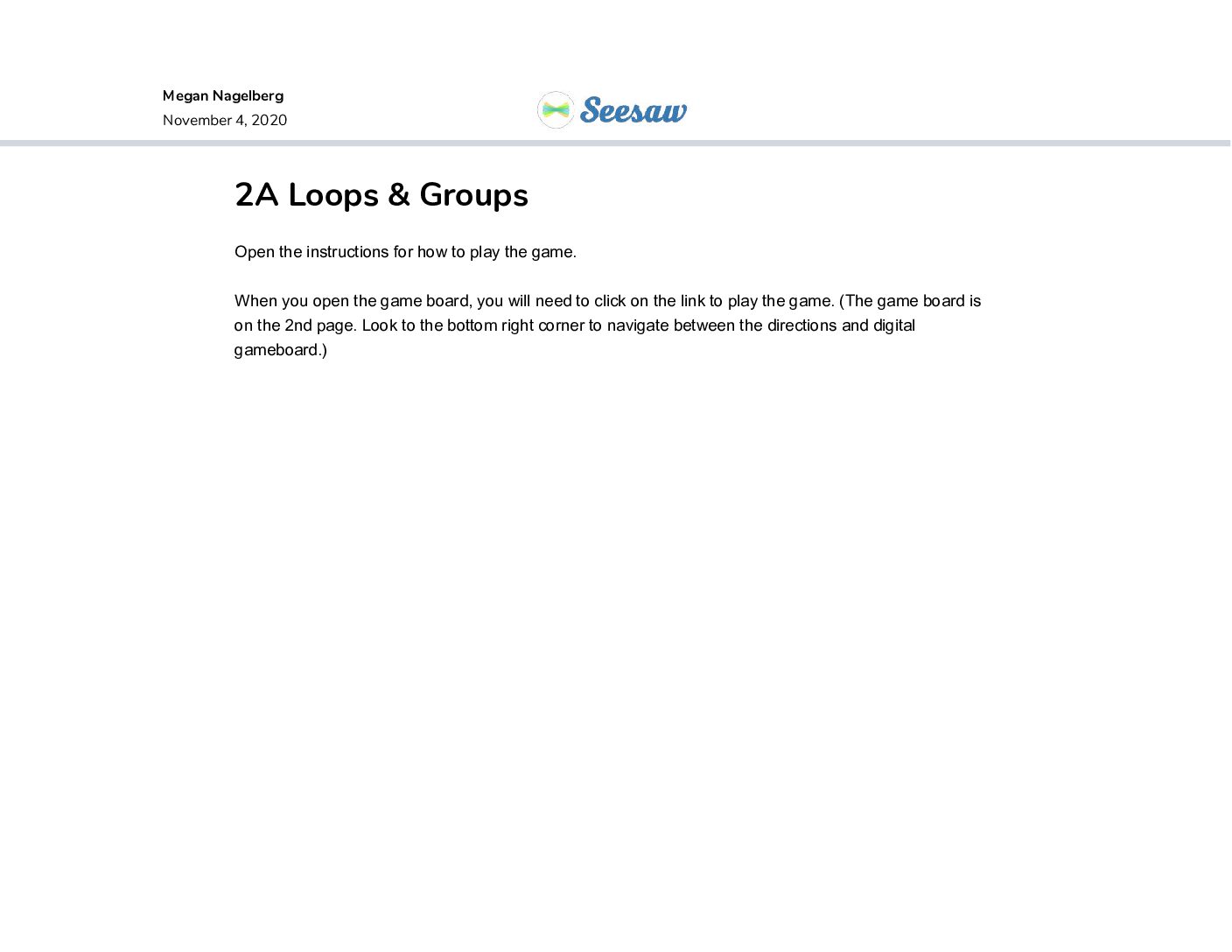 2A Loops & Groups