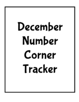 3- December Number Corner