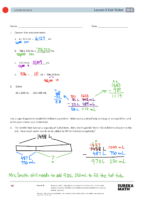 3 G4 M2 Exit Ticket Solutıons