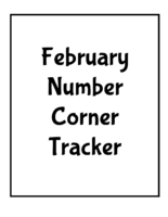 5- February Number Corner