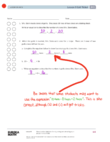 9 G3 M1 Exit Tickets Solutıons