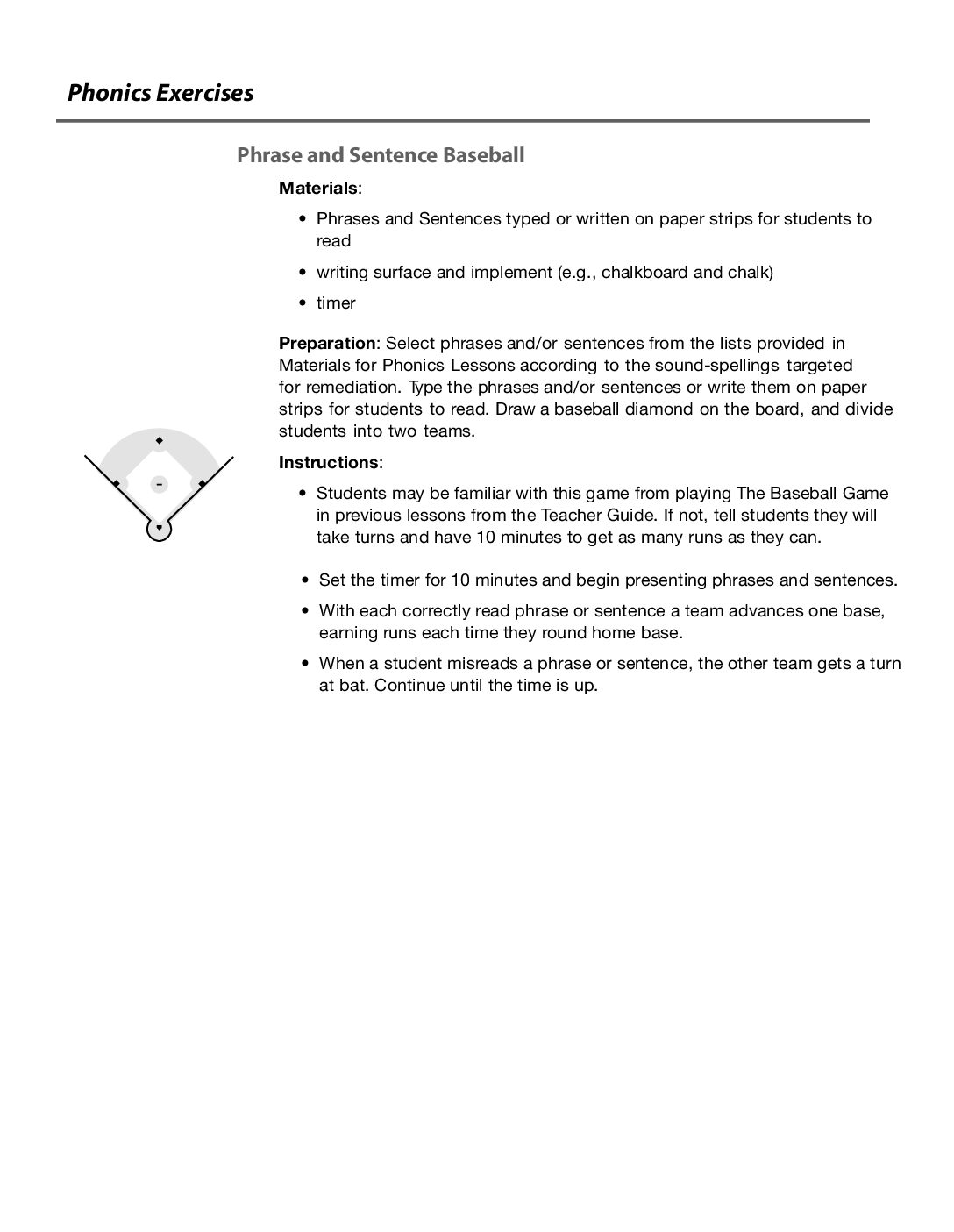 Arg Phrase & Sentence Baseball