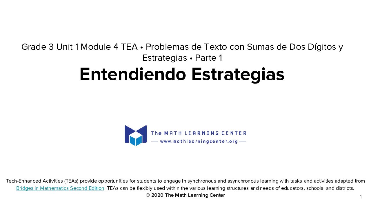 Entendiendo Estrategias