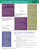 Eureka Math Grade 4 Module 4 Parent Tip Sheet