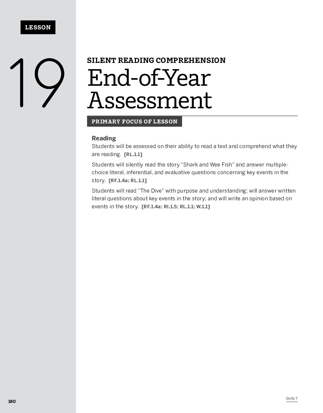G1 U7 Assessment Directions & Student Pages [2Nd Ed.]