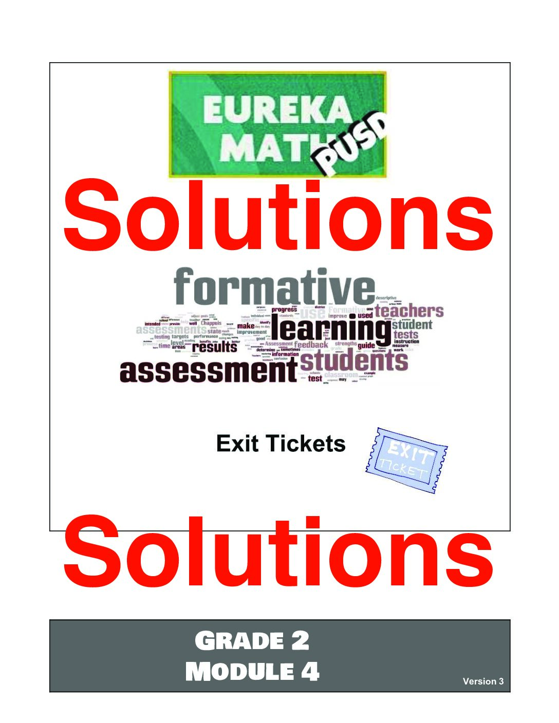G2 M4 Exit Tickets Solutıons