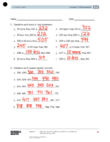 G2 M5 Homework Solutıons Lesson 1