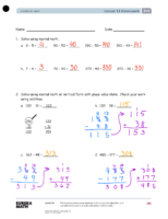 G2 M5 Homework Solutıons Lesson 13