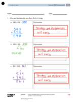 G2 M5 Homework Solutıons Lesson 19