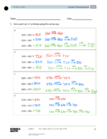 G2 M5 Homework Solutıons Lesson 3